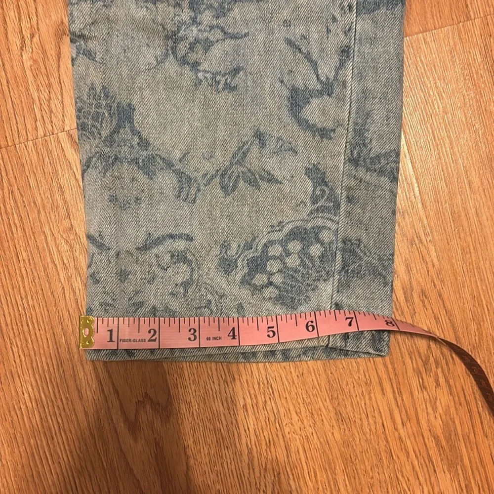 BDG for Urban Outfitters Floral Patterned Cargo Denim Jeans - Picture 7 of 9